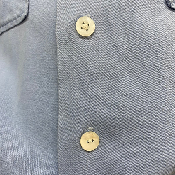 【曜日割引対象外】 ヴィンテージ vintage 40's~50's  長袖シャツ ブルー 201MT-3529 VB