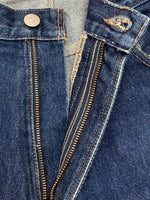 ダブルアールエル RRL 90s DENIM PANTS デニム パンツ ジップフライ ジーパン ジーンズ USA製 Ralph Lauren インディゴ 青 ロゴ R004 デニム ブルー サイズ 33 104MB-221