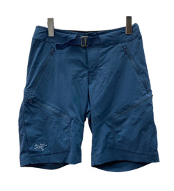 アークテリクス ARC’TERYX Palisade Short パリセードショーツ  ナイロンショーツ アウトドア 紺 ロゴ ハーフパンツ ネイビー WAIST TAILLE 28 104MB-255