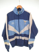 アンブロ UMBRO 90s S.S.LAZIOラツィオ ナイロンジャケット スタジャン ユニフォーム ジャケット ブルー Sサイズ 103MT-3071