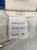 フィアオブゴッド FEAR OF GOD 5th Fifth Collection Selvedge Denim フィフス コレクション セルビッチ デニム 青 無地 184103 デニム ブルー TWENTY EIGHT 104MB-326