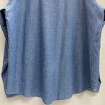 【曜日割引対象外】 ヴィンテージ vintage 70's ビッグヤンク BIG YANK シャンブレーシャツ 長袖シャツ ブルー 201MT-4382 VB