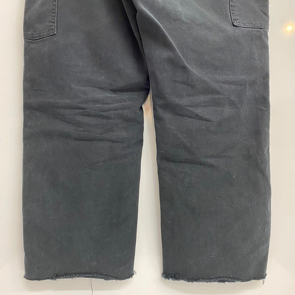 【曜日割引対象外】 カーハート Carhartt ダブルニー ダック ペインターパンツ メキシコ製 ボトムスその他 ブラック 36×36サイズ 201MB-946 VB