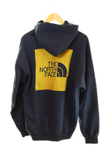 ノースフェイス THE NORTH FACE ジャカードバックスクエアロゴフーディー パーカー スウェット NT62437 パーカ ネイビー Lサイズ 103MT-2678