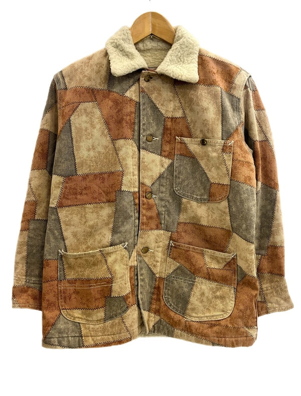 リー Lee ヴィンテージ Vintage パッチワーク ボアジャケット  ジャケット ブラウン パッチワーク柄 101MT-4610