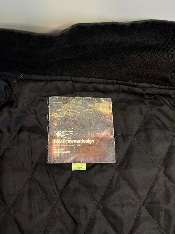 バランスウェアデザイン balanceweardesign アウター デニムジャケット ブラックデニム ジャケット ブラック Lサイズ 101MT-4654