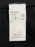 ドリスヴァンノッテン DRIES VAN NOTEN WIDE HALF PANTS ワイド ハーフ パンツ ジップフライ ショート タック 灰 ストライプ 020915-8223-901 ハーフパンツ グレー サイズ 46 104MB-256