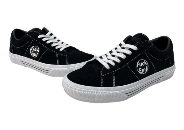 シュプリーム SUPREME × VANS バンズ 24SS Skate Sid S シド スケート スエード ローテク ローカット シューズ 黒 VN000MQ8CJK メンズ靴 スニーカー ブラック 26.5cm 104S-1017