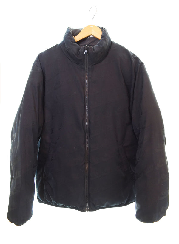 ナイキ NIKE Supreme シュプリーム 21SS Reversible Puffy Jacket スネークロゴ リバーシブル パフィー 中綿ジャケット 黒 DB0494-010 ジャケット ブラック Mサイズ 103MT-1979