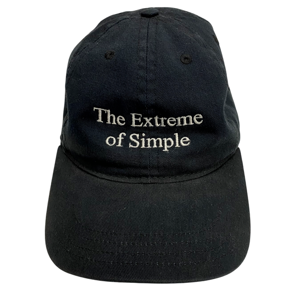 【中古】エンノイ ennoy COTTON CAP USA製 帽子 メンズ帽子 キャップ ブラック 201goods-818