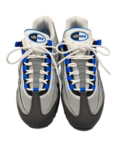ナイキ NIKE AIR MAX 95 WHITE/CRYSTAL BLUE エアマックス 95 ホワイト/クリスタル ブルー 青 白 AT8696-100 レディース靴 スニーカー グレー 24cm 101-shoes1451