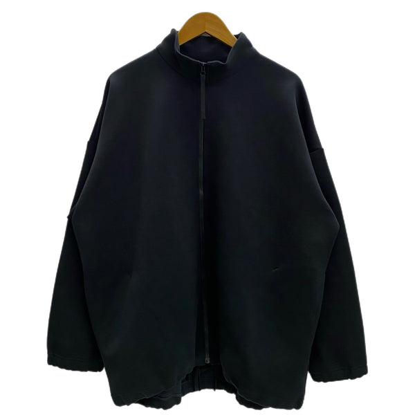 無印良品 MUJI Labo 尾花期 二重編みスウェット ZIPUP プルオーバー パンツ スーツ・セットアップ ブラック XLサイズ 201MT-3939