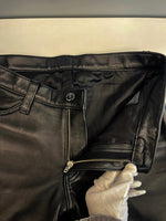 カドヤ KADOYA Leather pants 革パン レザーパンツ 黒  ボトムスその他 ブラック W30 101MB-657