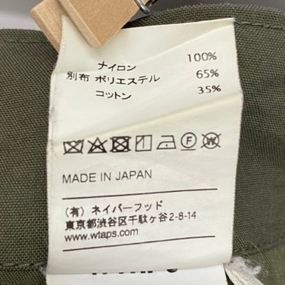ダブルタップス W)taps CARGO 01 TROUSERS 182WVDT PTM03 カーゴパンツ グリーン 3サイズ 201MB-872