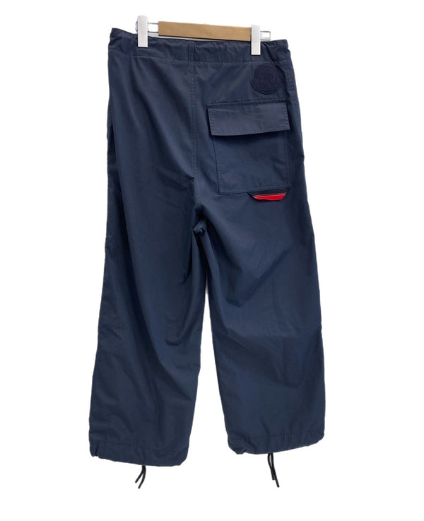 モンクレール MONCLER 1952 ドローストリング　ジョギングパンツ  H10922A00011 M1475 ボトムスその他 ネイビー サイズ44 101MB-548