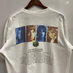 【曜日割引対象外】 ヴィンテージ vintage 90's THE BEATLES "THE WHITE ALBUM 25th ANNIVERSARY" Official Print T-Shirts Tシャツ ホワイト 201MT-4591 VB