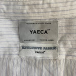 ヤエカ YAECA BUTTON SHIRT REGULAR COLLAR 44111 長袖シャツ ホワイト Lサイズ 201MT-4612