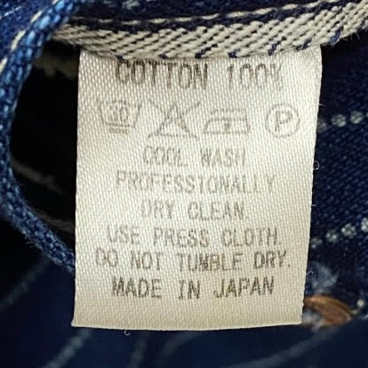 フェローズ PHERROW'S Lot 555 オーバーオール デニム ジャケット ネイビー 36サイズ 201MT-4586