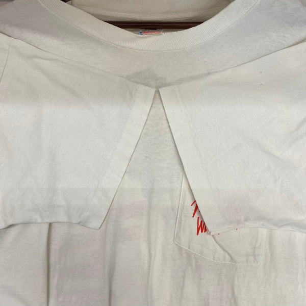 【曜日割引対象外】 US古着 90’s 90s 90年代 マルボロ Marlboro FRUIT OF THE LOOM ポケット Tシャツ ホワイト XLサイズ 201MT-3628 VB