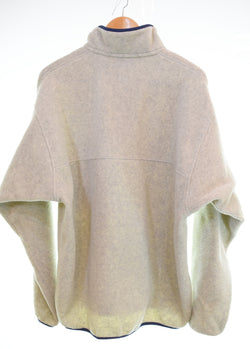 パタゴニア PATAGONIA SYNCH SNAP-Tシンチラ スナップT プルオーバー フリースジャケット 25580 ジャケット ベージュ Lサイズ 103MT-3535