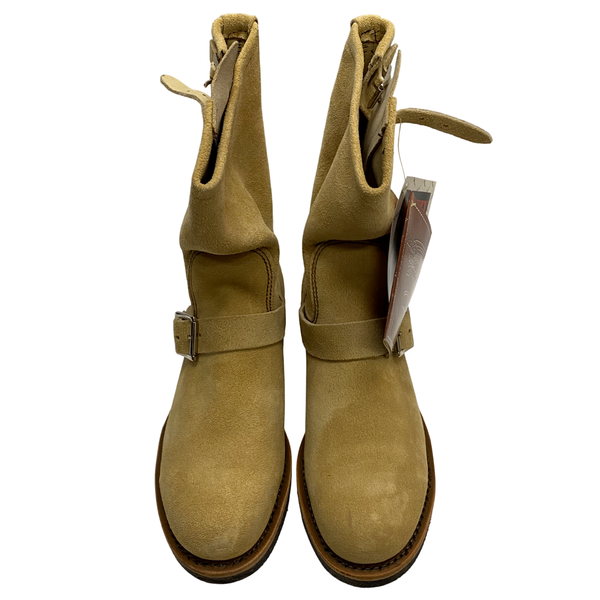 【曜日割引対象外】 レッドウィング RED WING エンジニアブーツ PT99前期 低ベルト 8268 メンズ靴 ブーツ エンジニア ベージュ 26cmサイズ 201-shoes1461 VB