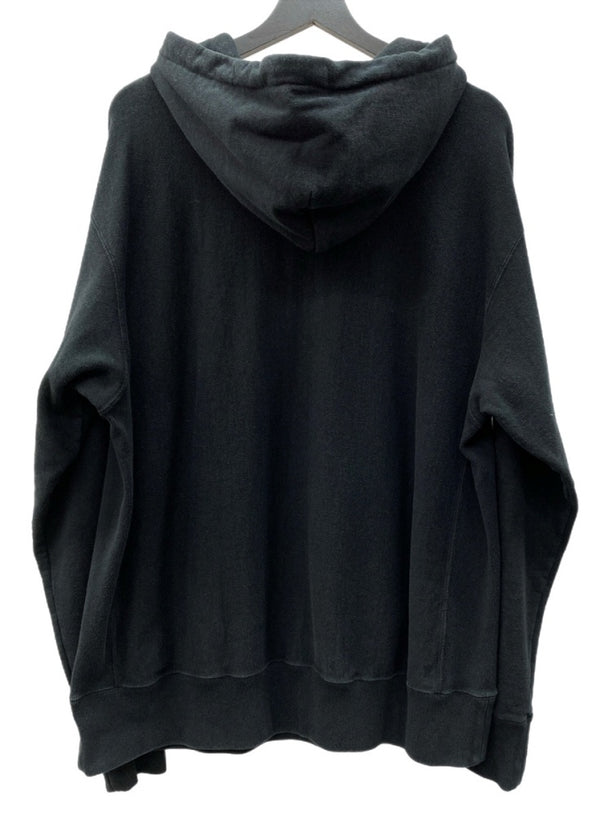 レディメイド READYMADE 20AW PIONCHAM HOODIE フーディー パーカー プルオーバー リバースウィーブ フロントポケット ロゴ 刺繍 BLACK 黒 RE-CO-BK-00-00-118 パーカ ワンポイント ブラック Mサイズ 104MT-1843