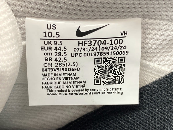ナイキ NIKE 24年製 SB DUNK LOW WHITE ダンク ロー ホワイト スケートボード シューズ 白 HF3704-100 メンズ靴 スニーカー ホワイト 28.5cm 104S-664
