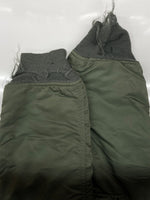 アルファインダストリーズ ALPHA INDUSTRIES N-2B FLIGHT JACKET フライト ジャケット ジップアップ ファー 短丈 軍物 ARMY ミリタリー アウター 緑 ジャケット 無地 グリーン Sサイズ 104MT-1915