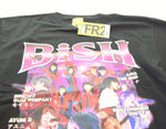 エフアールツー #FR2 BISH コラボ クルーネック プリント 半袖Tシャツ 黒 FRC1505 Tシャツ ブラック LLサイズ 103MT-761