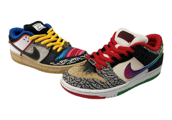 ナイキ NIKE 21年製 SB DUNK LOW WHAT THE P-ROD ダンク ロー ホワット ザ P-ロッド PAUL RODRIGUEZ ポール・ロドリゲス CZ2239-600 レディース靴 スニーカー マルチカラー 24cm 104S-788
