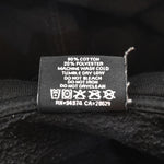 ステューシー STUSSY STOCK LOGO HOODIE ストック ロゴ フーディー センターロゴ 刺繍 プルオーバー  XL パーカ ブラック LLサイズ 103MT-2418