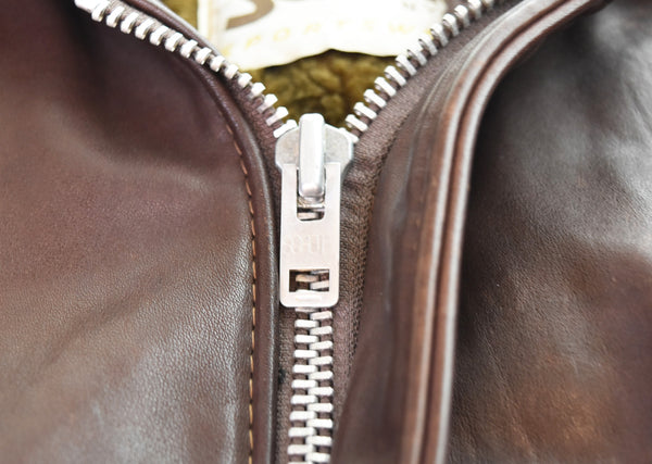 ショット SCHOTT 80sTYPE A-2 レザージャケット フライトジャケット 38 ジャケット ブラウン 103MT-3310