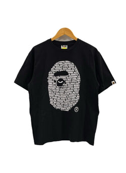 ア ベイシング エイプ A BATHING APE JAPAN APE HEAD TEE BAPE STORE限定 Tシャツ 黒 Tシャツ ブラック Lサイズ 101MT-5353