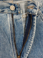 ダブルアールエル RRL 90s DENIM PANTS デニム パンツ ジップフライ ジーパン ジーンズ USA製 Ralph Lauren インディゴ 青 ロゴ デニム ブルー 31/32 104MB-234