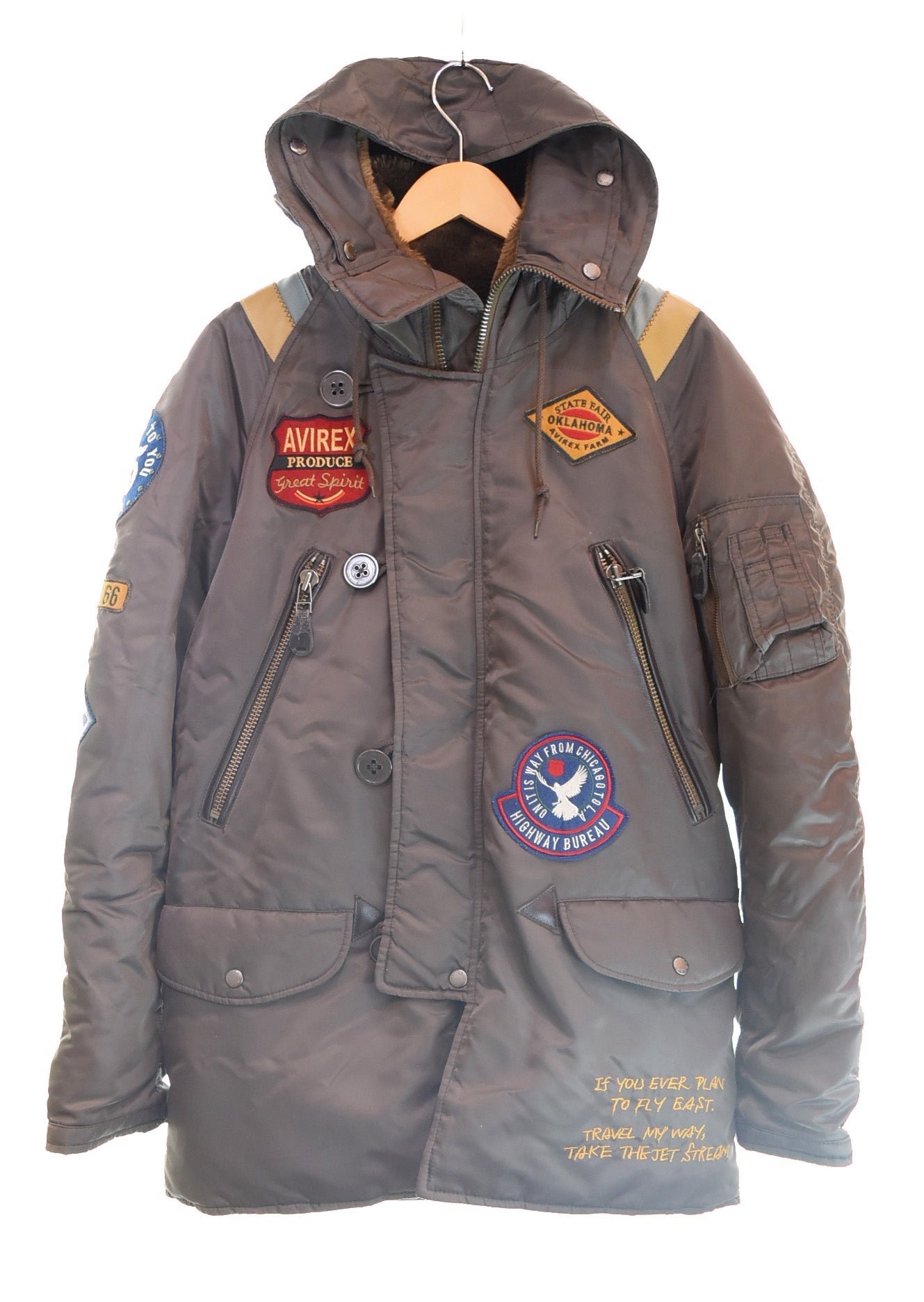 アヴィレックス AVIREX N-3B WAPPEN MODIFIED フライトジャケット