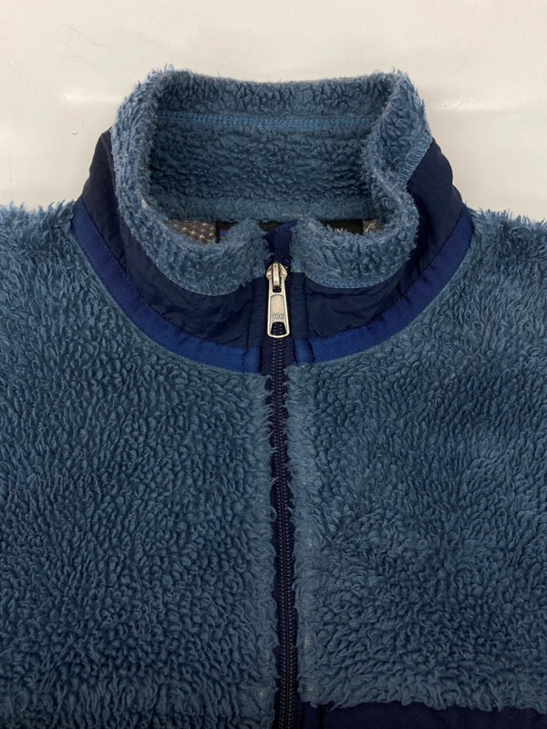パタゴニア Patagonia 00s RETRO-X JACKET レトロ ジャケット ボア フリース ジップアップ アウトドア USA製 青 23055 ジャケット ロゴ ブルー Mサイズ 104MT-1735