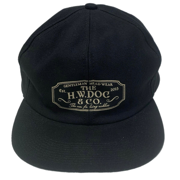 【中古】エイチダブリュードッグアンドコー THE H.W.DOG&CO. トラッカー キャップ TRUCKER CAP D-00004 帽子 メンズ帽子 キャップ ブラック 38サイズ 201goods-778