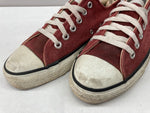 コンバース CONVERSE 90s ALL STAR LOW オールスターロー スエード ヴィンテージ USA製 シューズ 赤 メンズ靴 スニーカー レッド US7 104S-888