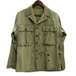 【曜日割引対象外】 ヴィンテージ vintage 40's US.ARMY M-43 HBT ヘリンボーン ミリタリージャケット ジャケット カーキ 34Rサイズ 201MT-4430 VB