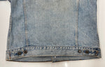 リーバイス Levi's 90s 90年代 75506-0412 デニム トラッカージャケット Gジャン カナダ製 青 サイズ44 ジャケット 無地 ブルー 104MT-2256