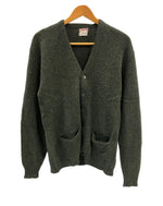 マックレガー McGREGOR 60's 60年代 モヘア混 カーディガン ポケット付き MADE IN USA アメリカ製 VINTAGE ヴィンテージ カーディガン グリーン Lサイズ 101MT-5189