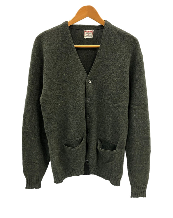 マックレガー McGREGOR 60's 60年代 モヘア混 カーディガン ポケット付き MADE IN USA アメリカ製 VINTAGE ヴィンテージ カーディガン グリーン Lサイズ 101MT-5189