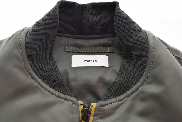マーカ marka ナイロンツイル MA-1 プリマロフト PRIMALOFT M24C18BL02C 2 ジャケット カーキ Mサイズ 103MT-2363