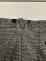 ヴィンテージ vintage 50's 50年代 EURO ユーロワーク VETEMENTS MONS ピケ ワークパンツ ごま塩 ヘリンボーン メタルフック ボタンフライ ボトムスその他 グレー - 101MB-775