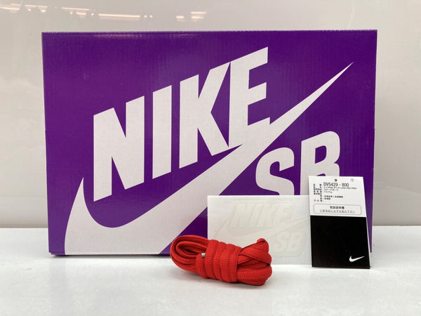 ナイキ NIKE 23年製 SB DUNK LOW PRO PRM ダンク ロー NIKE GRIND スケボー シューズ DV5429-800 メンズ靴 スニーカー オレンジ 27.5cm 104S-846