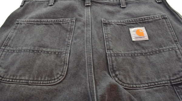 カーハート Carhartt ダブルニーワークパンツ ペインターパンツ デニム ブラック 32 103MB-664