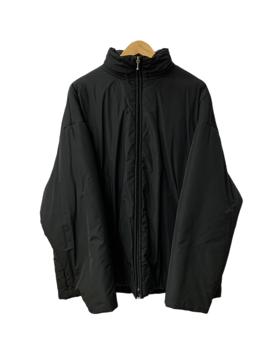 バレンシアガ BALENCIAGA 18AW PADDER WINDBREAKER バックロゴ ナイロンジャケット 533910 TYD36 ジャケット  ロゴ ブラック 44サイズ 201MT-2439 | 古着通販のドンドンサガール