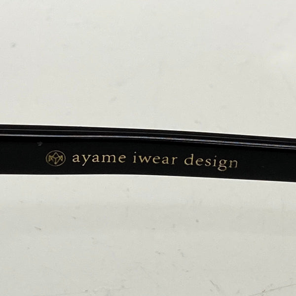 【中古】アヤメ Ayame MANTIS メガネ 眼鏡・サングラス 眼鏡 ブラック 201goods-635
