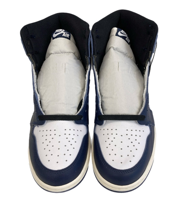 ジョーダン JORDAN Nike Air Jordan 1 Retro High OG Midnight Navy ナイキ エアジョーダン1 レトロ ハイ OG ミッドナイトネイビー DZ5485-401 メンズ靴 スニーカー ネイビー 28cm 101sh-2017