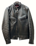 ショット SCHOTT HORSE LEATHER 641XX ホース レザー シングル ライダース ジャケット バイカー USA製 黒 7824150002 36 ジャケット 無地 ブラック 104MT-791